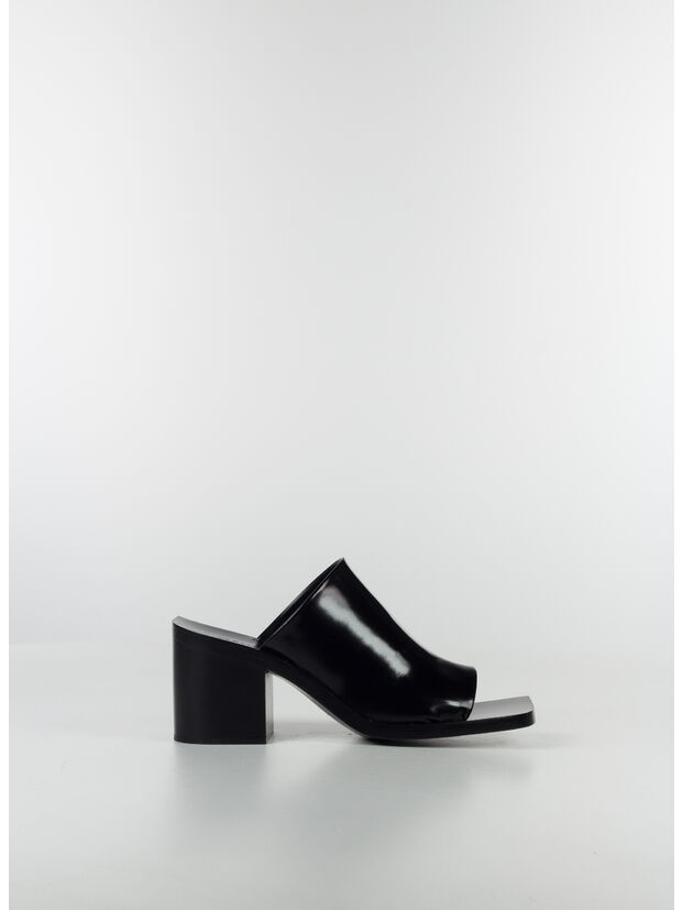 SCARPA MULES CON TACCO LARGO, , large