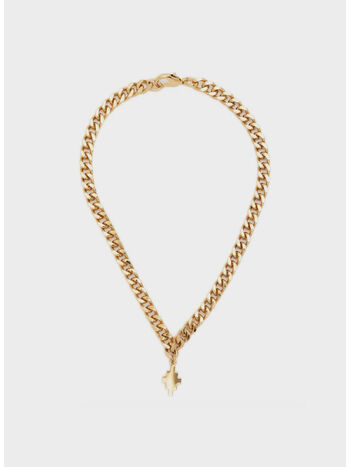 COLLANA CROSS, 7600 GOLD, small