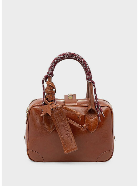 BORSA VITA LEATHER BODY, 55372 LIGHT BROWN, medium