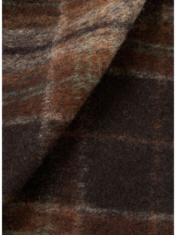 CARDIGAN PINO WOOL, BROWN, small