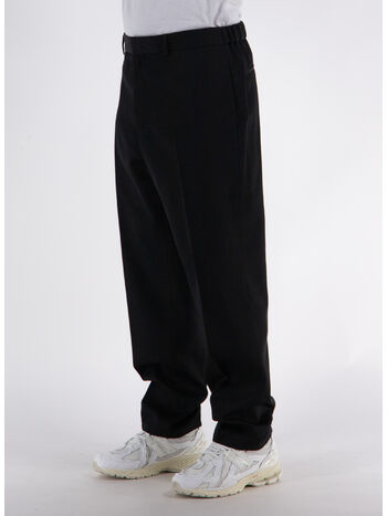 PANTALONE D 06 AW 19, 001 BLACK, small