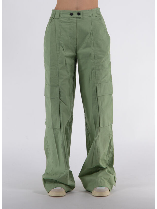 PANTALONE CARGO LIONELLE, VERDE, large
