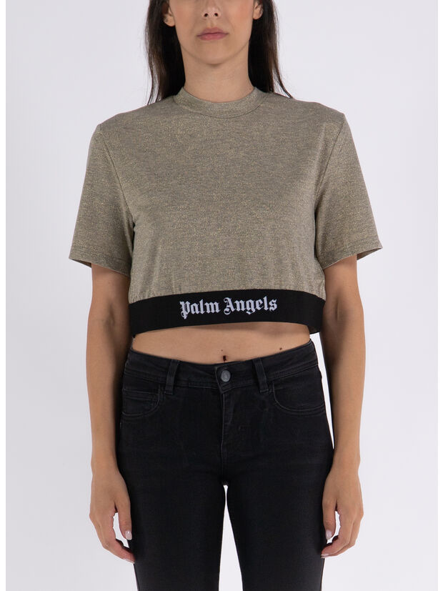 T-SHIRT LUREX LOGO TAPE, , large
