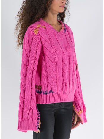 CARDIGAN, 00C73 FUCHSIA FLUO, small