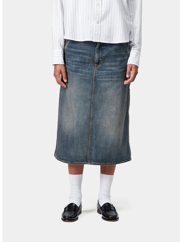 GONNA SINGLE KNEE, 014Q BLUE WORN USED WASH, large