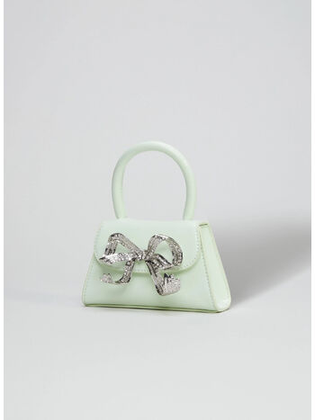 BORSA CAPRI MICRO, PISTACHIO, small