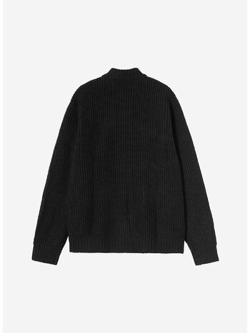 GIACCA CHORE KNIT, 89XX BLACK, small
