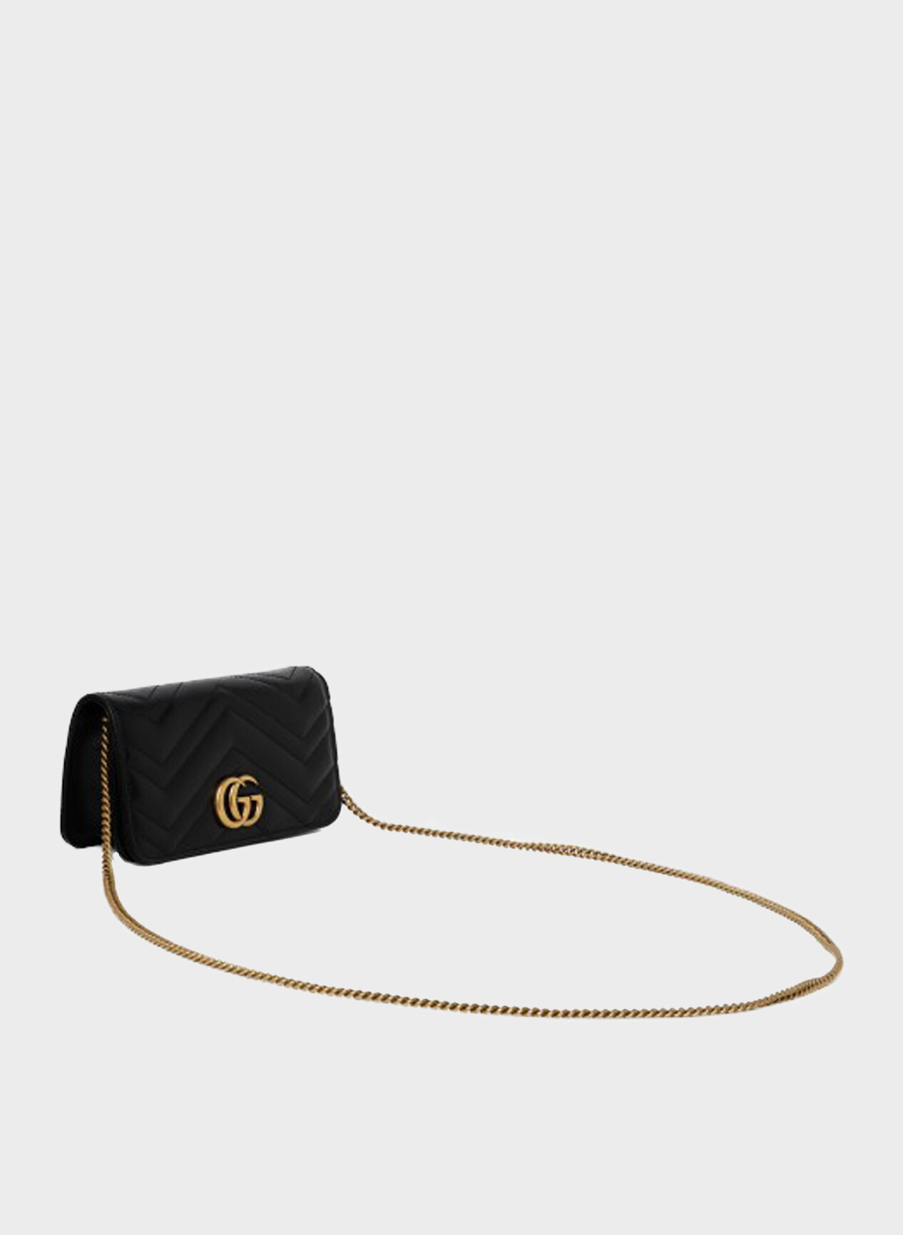 GUCCI POCHETTE GG MARMONT Nero Donna