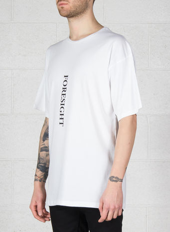T-SHIRT MIKE, WHITE, small