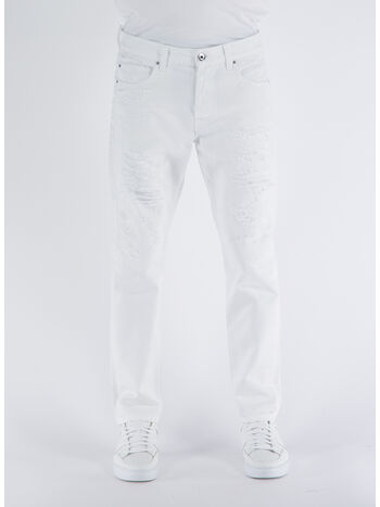 JEANS DSMR DESTROYED, W22 WHITE, small