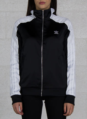FELPA TRACK JACKET, BLACK, small