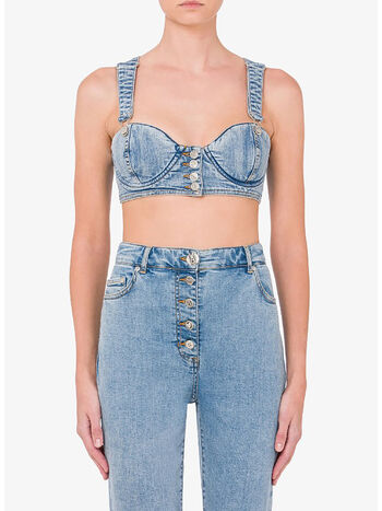 TOP CROP IN DENIM, J1295, small