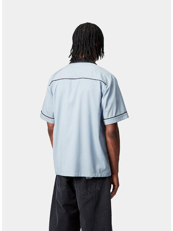 T-SHIRT S/S BOWL, 31WXX BLUE FOG/BLACK, small