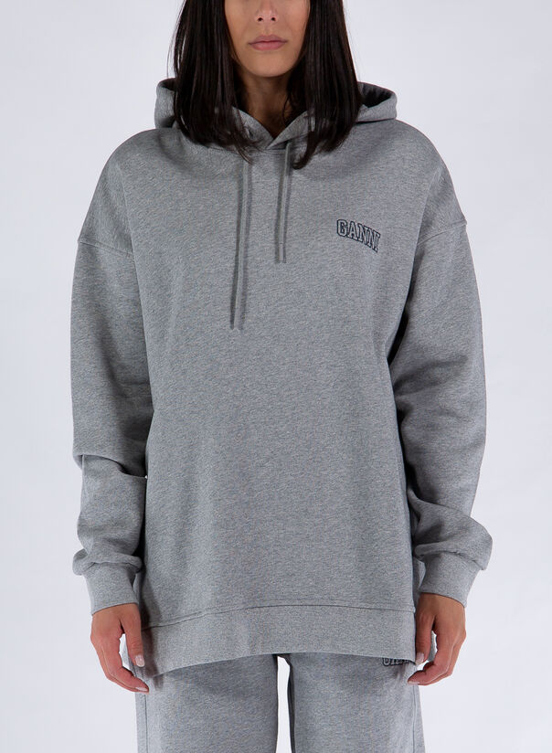 FELPA CON CAPPUCCIO, 921 PALOMAMELANGE, large