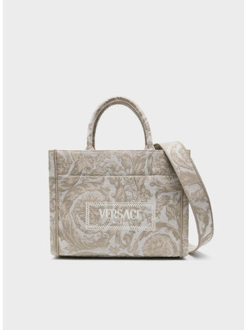 BORSA EMBROIDERY JACQUARD BAROCCO, 2KF4V BEIGE, small