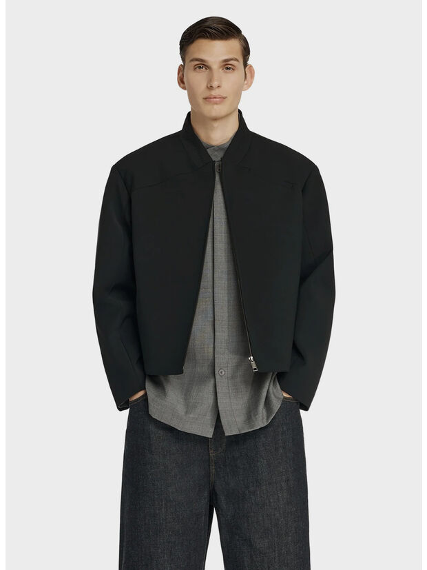 GIACCA TRIA, 6247 BLACK WOOL, large