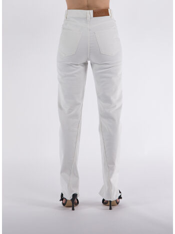 JEANS DENIM TWISTED, 01 OPTIC WHITE, small