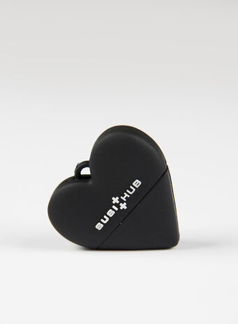 FLASH DRIVE BLACK HEART SUSIHUB, BLACK, small