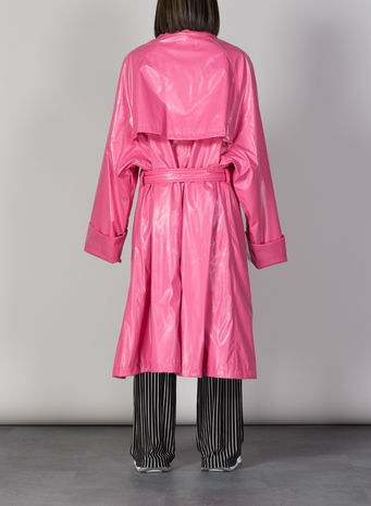 GIUBBOTTO TRENCH, 251BARBIEPINK, small