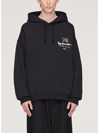 FELPA HOODIE GRAPHIC FT, BLACK, small