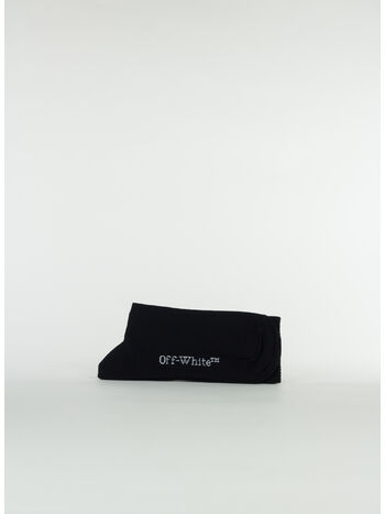 CALZINI ARROW MID, 1001 BLACK WHITE, small