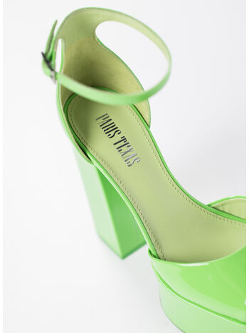 SCARPA TATIANA PLATFORM VERNICE, KIWI VERDE, small