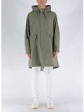 GIACCA MILITARY FISHTAIL PARKA WITH HOODIE, 317 MEDIUM GREEN, thumb