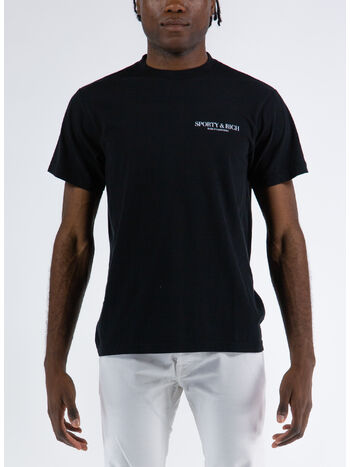 CALIFORNIA T-SHIRT, BLACK/WHITE NERO, small