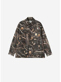 CAMICIA KANDLER, 3X5XX Camo Feather Tree, Black, thumb