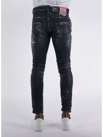 JEANS SUPER SLIM PATCH BLACK DENIM, 900 BLACK, small