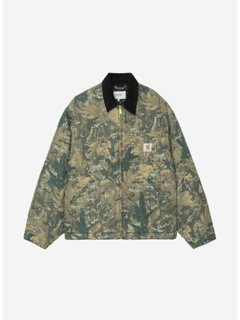GIUBBOTTO OG DETROIT, 3BL06 CAMO COMBI GREEN/BLACK STONE WASHED, small