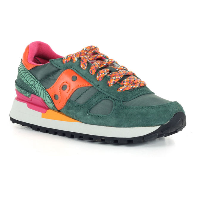 SCARPA SHADOW O A/W 16, GREEN/ORANGE/PINK, large