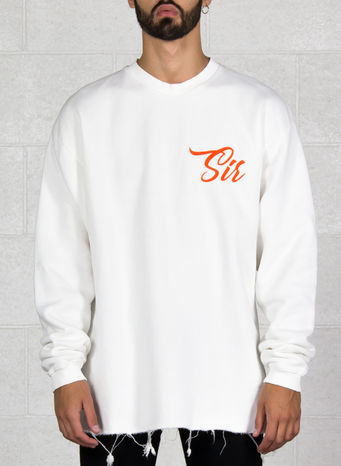 FELPA SIR OVERSIZE, CREAM, small