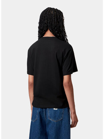 T-SHIRT S/S CHASE, 00FXX BLACK/GOLD, small