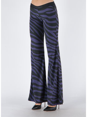 PANTALONE ZEBRA PRINT, 3710 PURPLE BLACK, small