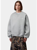 FELPA EBBERT, 00DXX Grey Heather / White, thumb