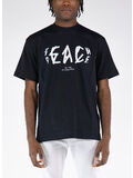 P401 BLACK + TEACH PEACE PRINT