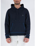 FELPA HOODIE LOGO, 200 BLU, thumb