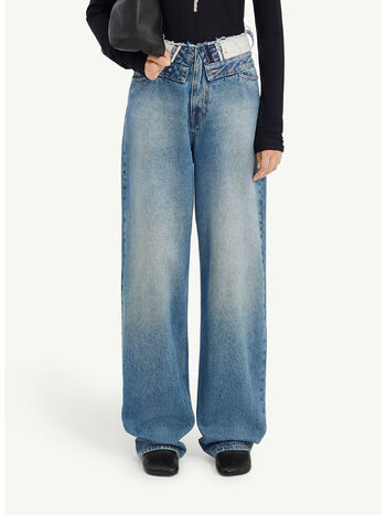 JEANS GAMBA DRITTA, 965 Light Blue, small