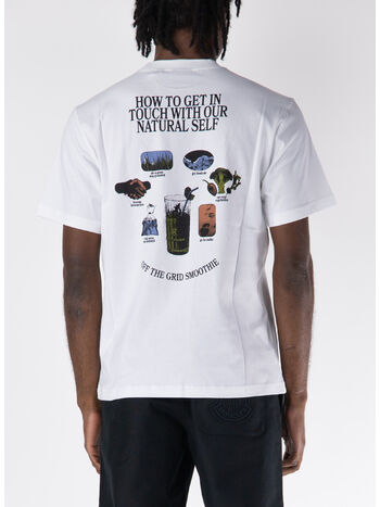 T-SHIRT SMOOTHIE, WHITE, small