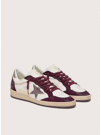 SCARPA BALL STAR STELLA GLITTER, 83248 WHITE/CHERRY RED/QUARZ, small