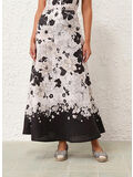 IBF IVORY BLACK FLORAL