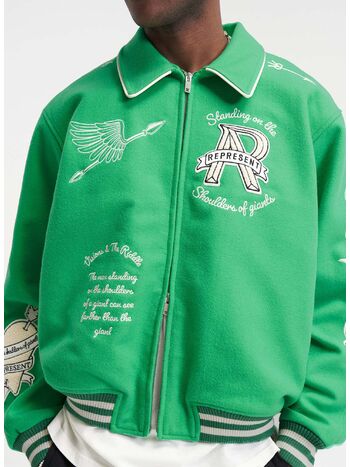 GIACCA VARSITY CHERUB, 301 ISLAND GREEN, small