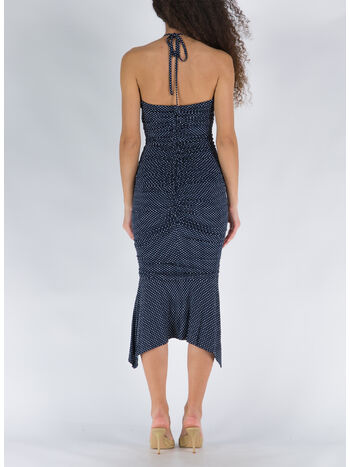 ABITO BUSTIER MIDI, JAPANESE BLUE, small