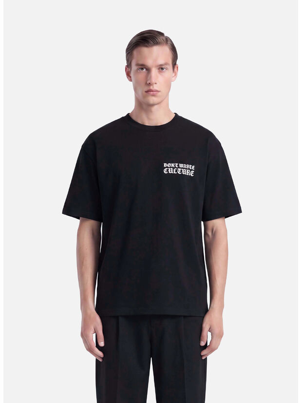 T-SHIRT YULA, BLACK, large