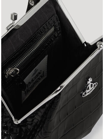 BORSA GRANNY FRAME PURSE, N401 BLACK, small