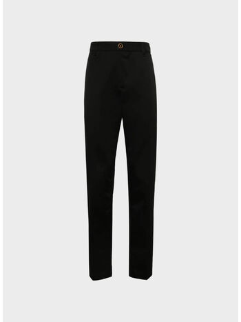 PANTALONE INFORMAL GABARDINA, 1B000 BLACK, small