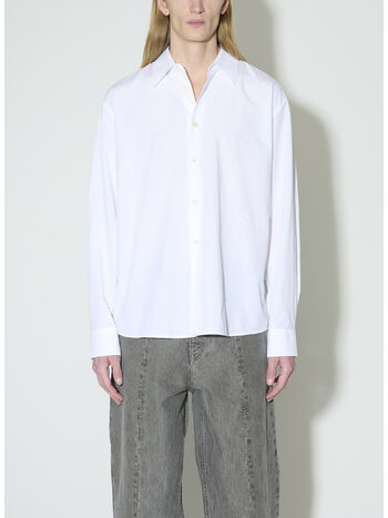 CAMICIA BEYOND, White Liquid Poplin, small