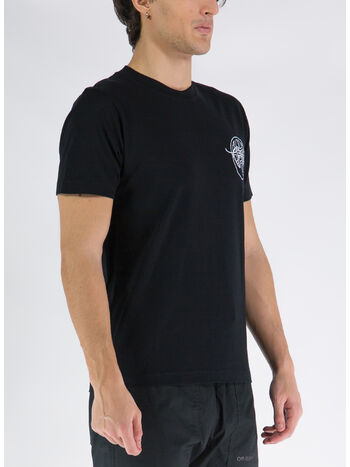 T-SHIRT HAND ARROW SLIM S/S TEE, 1001 BLACK WHITE, small