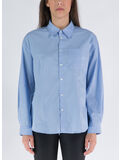 CAMICIA CHEMISE BOYFRIEND AVEC, IAB BLEU CLAIR, thumb